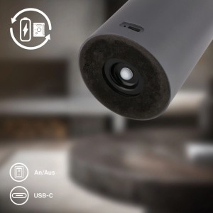 Briloner Lampada tavolo LED Juna dimm. Antracite opaco 210 lm / Ø 13 x 20,5 cm