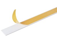 Flachstange selbstklebend Weiss 2 x 20 x 2'600 mm