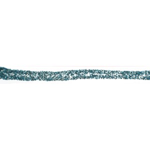 Hellblauer Glitterkleber für Deko, 60ml Flasche mit Dosierverschluss.