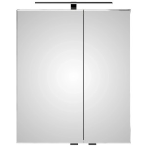 Armoire de toilette Pelipal Quantum 07, décor chêne Ribbeck, avec éclairage LED, 70x60x15 cm.