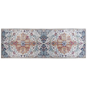 Tappeto runner multicolore Enayam con motivo orientale, 70x200 cm.