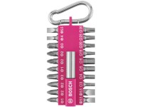 Bosch Schrauberbit-Set Pink 21-tlg. mit Karabinerhaken