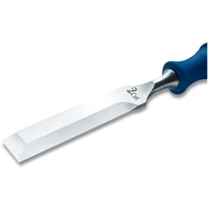 Kirschen Multi-Bédane 2 Cut, 26 mm, avec manche bleu. Ciseau à bois.