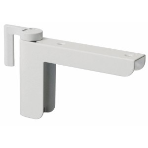 Abus Ferme-porte 2603, blanc, à clipser, pour portes jusqu'à 20kg, réglable en 3 étapes.