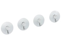 Fackelmann Saughaken mit Bügel 4 Stk.