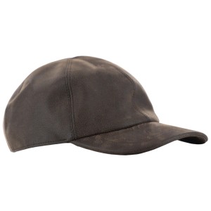Braune Blackfox Winterkappe Basile Gr. 57 in Wildlederoptik für Arbeitskleidung.