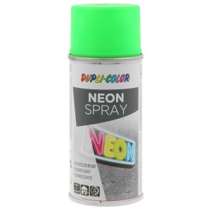 Dupli-Color Vernice Spray Neon Verde, bomboletta da 150ml. Spray speciale per effetti luminosi.