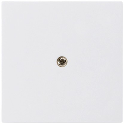 Hager Blindabdeckung Einsatz mit Frontplatte Kallysto Weiss