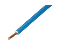 T-Draht H07V-U Blau 1 x 1,5 mm² Länge 20 m T-Draht H07V-U Blau 1 x 1,5 mm² Länge 20 m