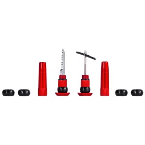 Muc-Off Pannenkit Stealth Tubeless Puncture Plugs, rot. Reparaturset für Tubeless-Reifen.