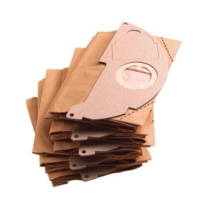 Sacs filtrants en papier Kärcher, 5 pièces, pour aspirateurs. Filtre la poussière et la saleté.