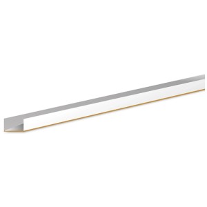 Goulotte de câble blanche autocollante, 6x8 mm, longueur 2 m. Gestion pratique des câbles.