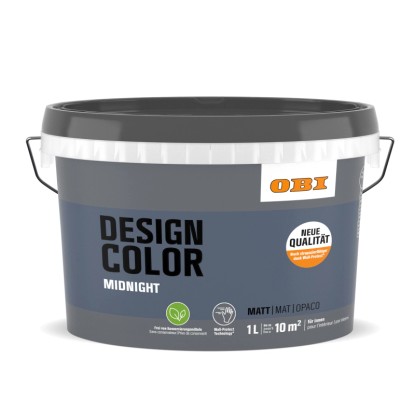 OBI Design Color Midnight Tiefes Mitternachtsblau 1 l