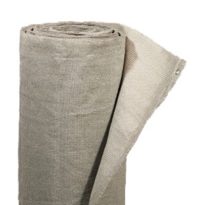 Revêtement de balcon Classic gris en rouleau à découper, translucide et résistant aux intempéries.