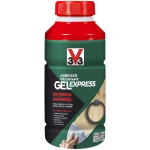Super-Abbeizer Universal 500ml: Décapant gel pour enlever peintures, vernis et colles sur bois, métal et pierre.
