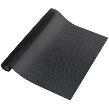 Tappetino antiscivolo Nero 150 x 50 cm