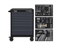 Kraftwerk Werkstattwagen LT700 7 Schubladen 259-tlg. (HxBxT) 100 x 474 x 719 cm