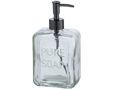 Wenko Seifenspender Pure cm Glas x bei 6 (HxBxT) Soap x OBI Transparent 9,5 20 kaufen