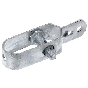 Tendeur de fil GAH-Alberts, revêtement vert, 100 mm, pour construction de clôtures et écrans.