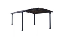 Carport Arcadia 4300 Anthrazit (HxBxT) 242 x 359 x 430 cm