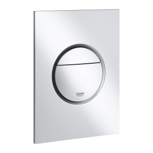 Placca di comando Grohe Nova Cosmopolitan S cromata per cassette WC.