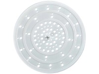 Abfluss-Sieb Silikon Weiss Ø 12 x 0,3 cm