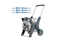 LUX-TOOLS Schlauchwagen Professional Metall