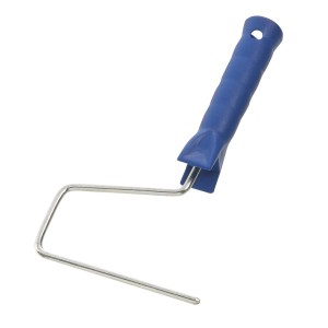LUX Ersatzbügel 15 cm für Farbroller mit blauem Griff und Easy-Click System.
