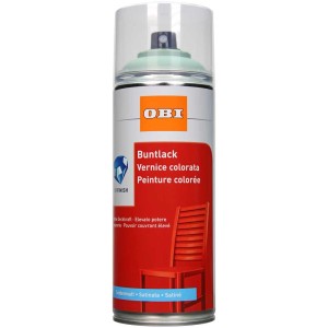 OBI Buntlack Spray, satinato, Verde Salvia, bomboletta da 400ml.