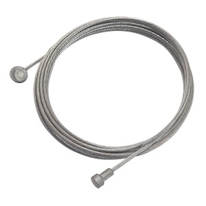 Câble de frein intérieur universel avec embout poire et cylindrique pour réparation et remplacement.