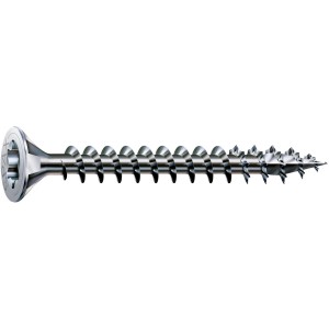Vis universelle Spax 3,5x16 mm à tête fraisée et entraînement T-Star plus, adaptée pour le bois, le plastique et le béton.