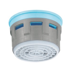 Inserti Neoperl Cascade SLC AC, 2 pezzi, azzurro, per miscelatori con funzione Easy-Clean.