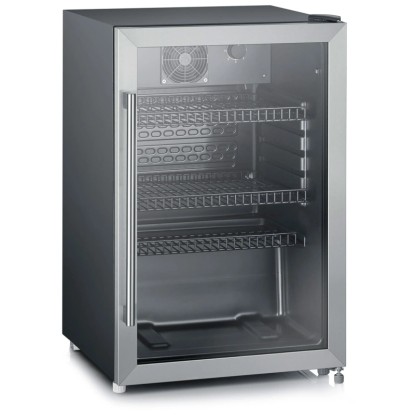 Severin Flaschenkühlschrank FKS8840 Edelstahl Schwarz 118 l