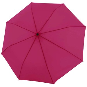 Geöffneter, pinkfarbener Taschenschirm Trend Mini Automatic Uni.