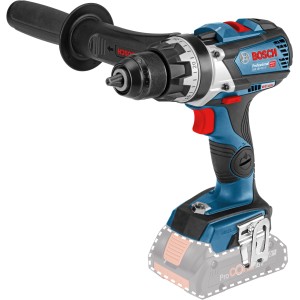 Avvitatore a batteria Bosch Professional GSR 18V-110 C Solo con impugnatura supplementare.