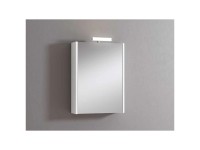 LED-Spiegelschrank lackiert Weiss (HxBxT) 70 x 55 x 15 cm