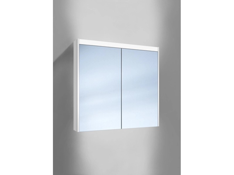 Spiegelschrank 80 Weiss Led cm 2-türig Schneider Badezimmer bei O-line OBI kaufen