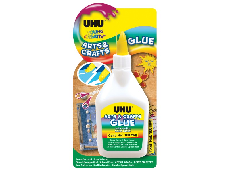 Uhu Colla istantanea Plastica 2 g + 3 ml