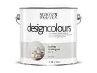 Schöner Wohnen Wandfarbe Designfarben Sanftes Seidengrau matt 2,5 l
