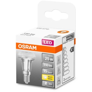 Osram LED Reflektor R39 E14, warmweiß, 25W, 110lm im Karton.
