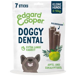 Edgard & Cooper snack dentale per cani con mela e olio di eucalipto, 7 pezzi. Per cani di piccola taglia.