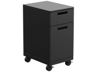 Outdoorchef Grillschrank mit Rollen Stahl Schwarz