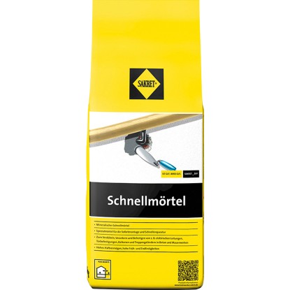 Sakret Schnellmörtel Grau 1 kg