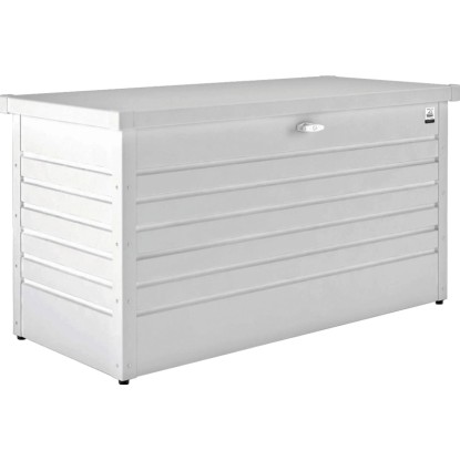 Baule da esterno Biohort 71x134x62 cm bianco