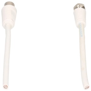 Câble de connexion SAT Schwaiger blanc, 1,5 m, pour connexion d'antenne.