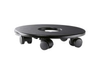 Lechuza Pflanzenroller für Classico 43 Schwarz Ø 26 cm