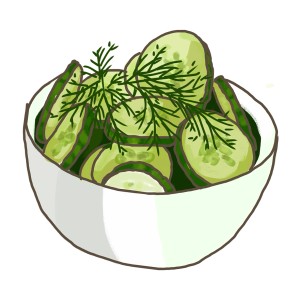 Aneth bio en pot, herbes de cuisine fraîches dans un bol blanc.