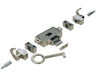 Serratura A Barra HETTICH DM15 - Nichelata, Destra, Per Mobili, Asta 6mm - Foto 7