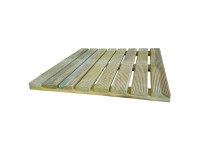 Holzrost Kiefer FSC® druckimprägniert Grün 50 x 50 cm