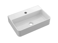 Domberg Waschbecken Slim DB2005 Weiss 46 cm x 30,5 cm Domberg Waschbecken Slim DB2005 Weiss 46 cm x 30,5 cm